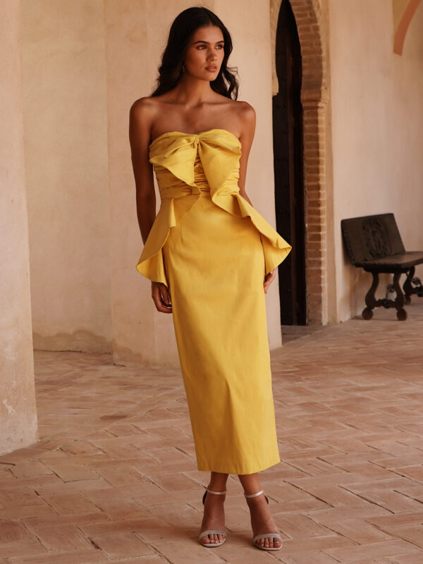 Mary Yellow Dress