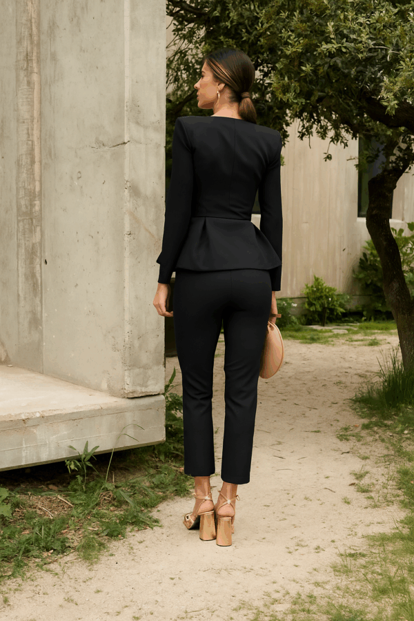 Romina Black Suit - Image 3